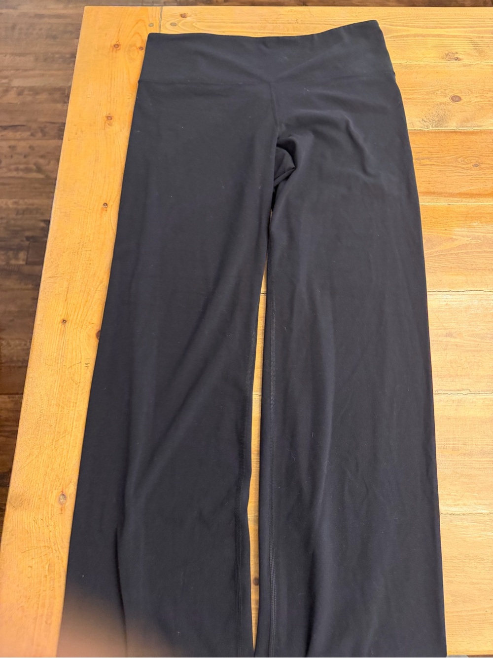 Black Athleta  flare leggings women’s xl